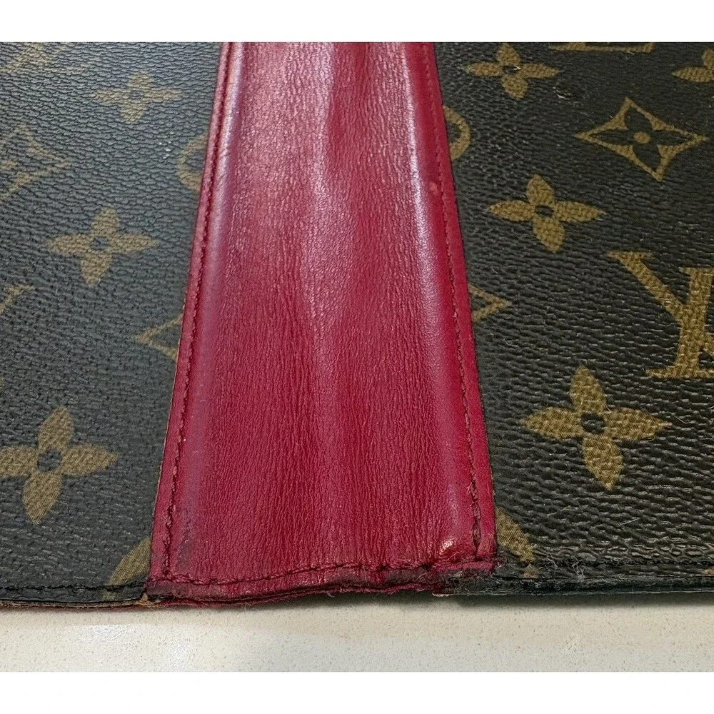 Authentic Louis Vuitton Monogram Folio iPhone X XS Wallet Case w Box & Dust Bag